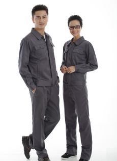 工裝呢鐵灰工作服