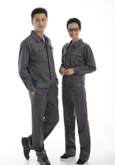 工裝呢鐵灰工作服